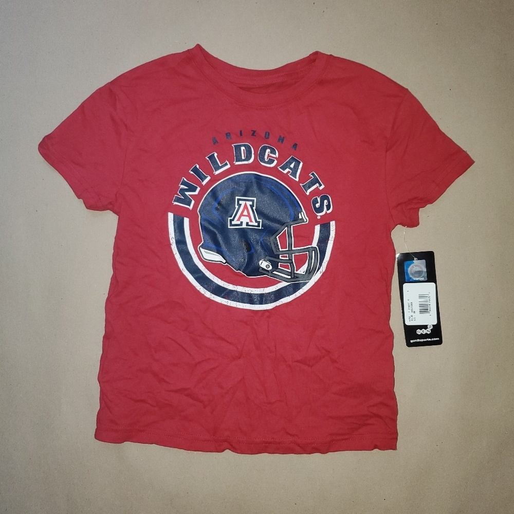 ‼PROMO NWT Boy T-Shirt Wildcats Arizona - Size M